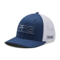 thumbnail image 3 of Gorra Columbia PFG con ganchos de malla, color carbono/plata, L, XL, 3 of 7