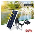 thumbnail image 4 of Blissphere 50W Brushless Solar Water Pump, 12V Garden Decoration Fountain Pond Pumpfor Garden Decoration Pool Powered Fountain Pond ,Pum Aquarium ,Multi-Install Methods, 4 of 6