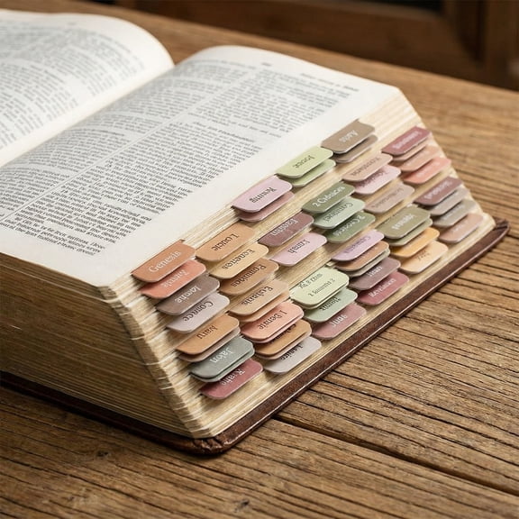 Bible Tabs, 240Tabs, Laminated Bible Tabs for Women and Men, Bible Tabs for Study Bible