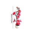 thumbnail image 3 of Dpityserensio Fall Decor Artificial Potted Silk Flower Tabletop Decor For Tea Room Living Room, 3 of 6