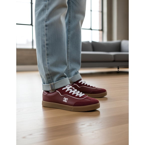 Tenis Casual DC Shoes Chester Sn Mx Color Vino Para Hombre Modelo MXY2259202CHA