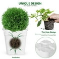 thumbnail image 5 of Plastic Planter Pots 5.35 Gallon Square Container White Nursery Pot for Succulents Seedlings Cuttings Transplanting, 10 Pack, 5 of 7