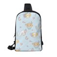 thumbnail image 2 of Cinnamoroll Sling Bag For Women Men Fashion Backpack Crossbody Shoulder Bag Chest Bag Travel Hiking Casual Sport Daypack, 2 of 8
