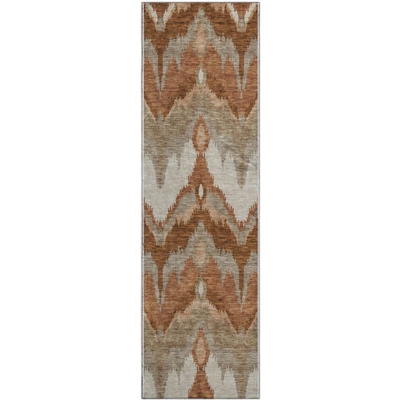 Dalyn Rugs Premium Machine Washable Mayfield AMF743 Paprika 2'3" x 7'6" Runner Rug