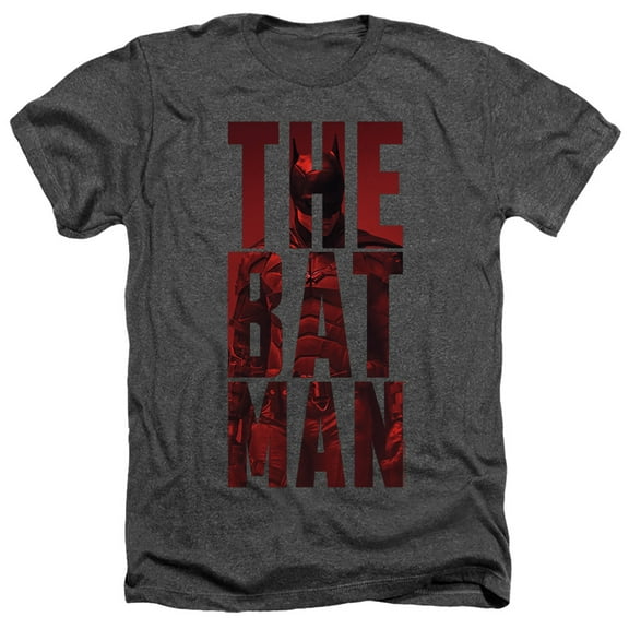 The Batman (2022) Crimson Crusader Unisex Adult Heather T Shirt