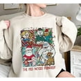 Basic The Red Nosed Reindeer Sweat. Graphic Christmas Cartoon Sweat. Holiday Present For Men