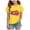 Yellow, variant on Akiihool Girls 4th of July T-Shirt Girls July 4th Tops Patriotic Shirt American Flag Short Sleeve Tshirts for Girls (White,13-14 Years)