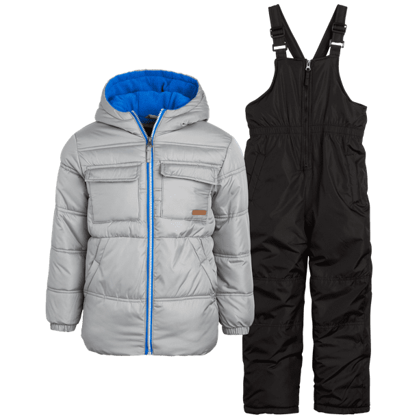 iXtreme Boys’ Snowsuit 2 Piece Heavyweight Insulated Ski Jacket and