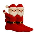 thumbnail image 2 of Handmade Christmas Stockings – Knitted Xmas Socks for Kids and Adults, Hanging Holiday Decoration for Fireplace, Mantel, Home, or Gift Giving, 2 of 4