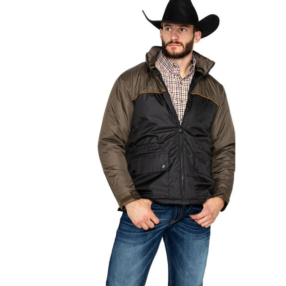 Outback Trading Co Men's Co. Jericho Quilted Jacket Grey