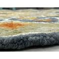 thumbnail image 5 of Ox Bay Blooming Charcoal 2 ft. 3 in. x 6 ft. 9 in. Oriental Medallion Runner Rug, 5 of 7