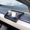 thumbnail image 1 of Center Console Organizer for Cybertruck 2024 Behind Screen Storage Tray Dashboard Hidden Box Accessories, 1 of 5
