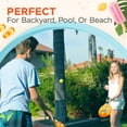 thumbnail image 6 of Sunlite Sports Beach Paddle Game Set, 2 Paddles and 2 Balls, Perfect for Backyard Fun or Outdoor or Beach or Lawn - Orange, 6 of 7