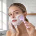 thumbnail image 4 of Cepillo facial de silicona para limpieza profunda, exfoliante suave, herramienta de masaje para el cuidado de la piel, favorece la circulación sanguínea, 4 of 8