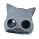 thumbnail image 4 of Gorro de invierno informal perfecl con orejas de gato gris, 4 of 8