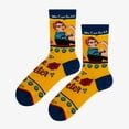 thumbnail image 2 of Cool Socks Rosie The Riveter Women's Crew Socks Meme Novelty Crew Socks Medium Size Comfy Cotton, 2 of 4