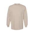 thumbnail image 5 of American Apparel Men's Long Sleeve Cotton T-Shirt | Celadon, Sand and True Navy Tee, 6-Pack, 2XL, 5 of 5