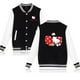 thumbnail image 2 of Chaqueta con estampado de Hello Kitty Hello Kitty de dibujos animados, uniforme deportivo informal de béisbol para niños medianos y grandes, 2 of 4
