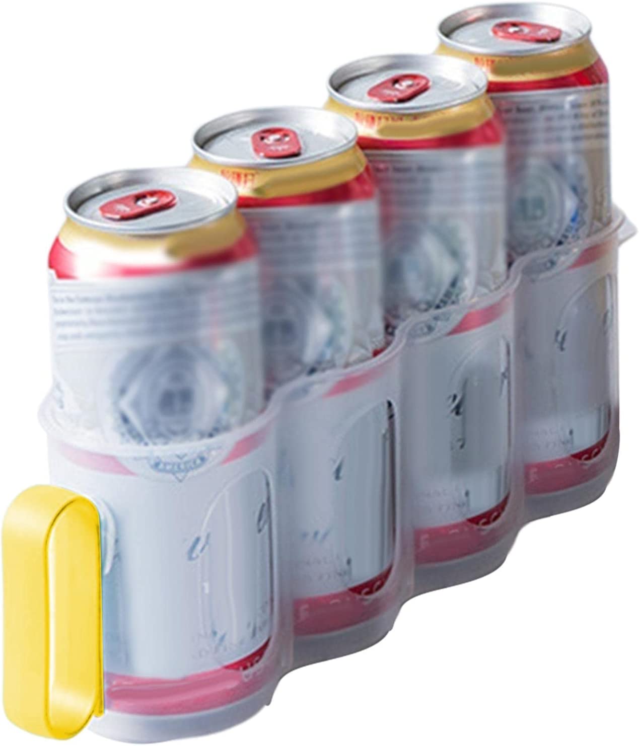 Fridge Can Dispenser, Can Holder Fridge Dispenser, 4Grid Can Dispenser