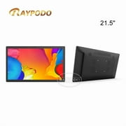 rayapodo 21.5 inch commercial android tablet, touchscreen monitor with rockchip rk3568 and android 11, universal wall mount, white