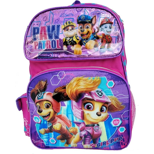 Ungdom undertøj Baby Paw Patrol 16 inch Backpack Girl Pink Bag - Walmart.com