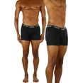 thumbnail image 7 of ToBeInStyle Men's Pack of 6 Thick Knocker Waistband Boxer Briefs Underpants - 2X-Large, 7 of 7
