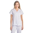 thumbnail image 5 of Casual Nights Lace Trim Women's Short Sleeve Capri Pajama Set, 5 of 5