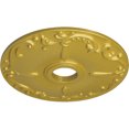 thumbnail image 3 of Ekena Millwork 18"OD x 3 1/2"ID x 1 1/4"P Kent Ceiling Medallion (Fits Canopies up to 5"), Hand-Painted Rich Gold, 3 of 5