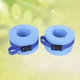 thumbnail image 3 of Hemoton 1 Pair Swim Aquatic Aqua Resistance Exercise Water Aerobics Float Ring Fitness Exercise Set with Quick Release Buckle for Swim (Blue), 3 of 6