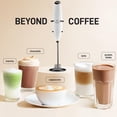 thumbnail image 3 of Batidor triple Milk Frother Zulay Kitchen Tornado con pilas, 3 of 7