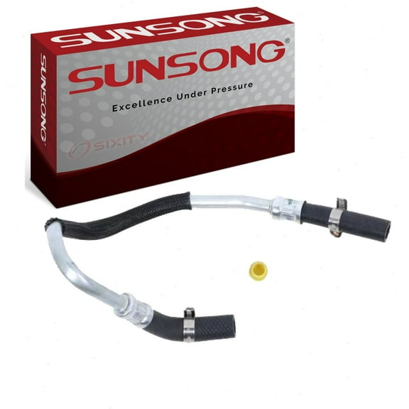 Sunsong Power Steering Return Line Hose compatible with Ford Expedition 2007-2015