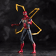 thumbnail image 4 of Marvel Iron Spiderman Con Figura Accion Articulada Con Luz rojo azul, 4 of 5