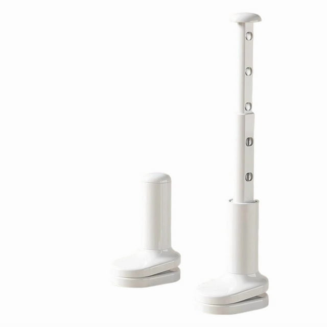 TACILIP Drill Free Telescopic Clothesline and Adjustable Plastic Drying Rack and Portable and Foldable Travel Drying Rack, Organization and Storage