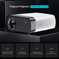 thumbnail image 2 of Foqucy Projector Multimedia Version 1080P HD Clear Projection 1800Lumens LED 30000H Lifespan Mini Home Media Player Video Beamer Home Theater, 2 of 9