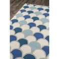 thumbnail image 4 of Novogratz by Momeni Topanga Dasha Flat Weave Blue Wool Rug 2' X 3', 4 of 4