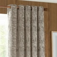 thumbnail image 2 of Furn Winter Woods Chenille Animals Eyelet Curtains, 2 of 4