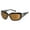 Black Striped Tortoise/Polarized Copper Lens, variant on SHASTA Wind Blocking Padded Foam Sunglasses for Outdoors, 100% UVA + UVB Protection, Brown Striped TortoiseFrame/Sharpview Copper Lens