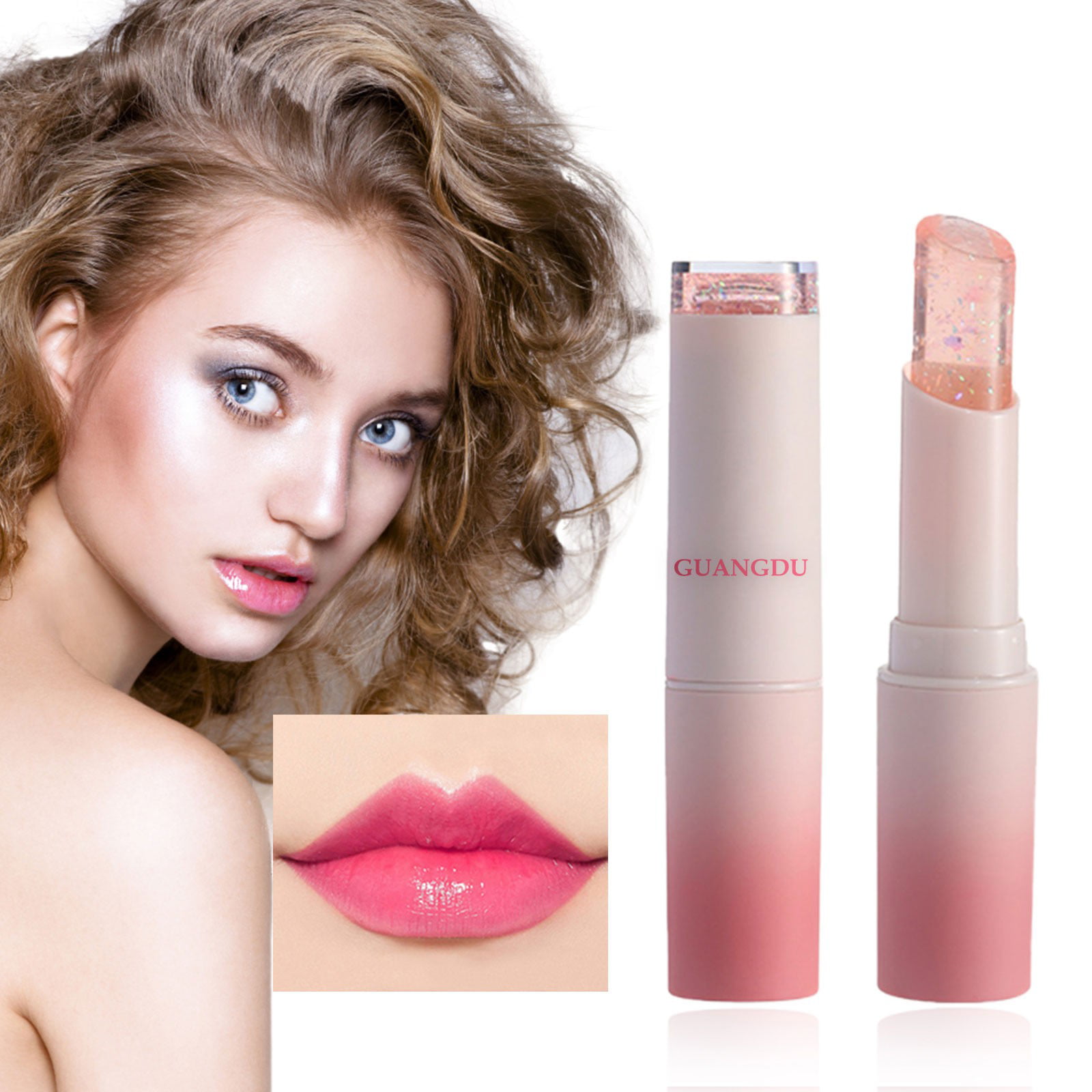 ASEIDFNSA Lip Gloss Flavoring Lip Gloss Glitter for Lip Gloss Making Lip  Glaze Mist Face Velvet Moisturizing Student Girl Lipstick Lipstick 3Ml