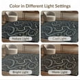 thumbnail image 7 of ODIKA Gothic Snake Serpent Botanical Border Whimsical Forest Whimsy for Master Suite, California King, Under Bed, Foldable Easy Care, 7 of 7