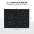 thumbnail image 2 of Fuzoiu Constellation Print Absorbent, Reversible Microfiber Dish Drying Mat for Kitchen, Dish Drying Pad for Dishes, Utensils, Pots and Pans, Extra Large 18 Inch x 24 Inch, 2 of 7