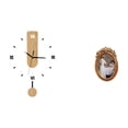 thumbnail image 1 of Reloj de pared decorativo de acrílico con grandes números y mecanismo silencioso, ideal para colgar en la sala de estar, el baño o el aula. Ma, 1 of 8