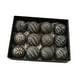 thumbnail image 4 of 12 adornos colgantes para árbol de Navidad, adornos decorativos, adornos creativos portátiles para Navidad. Negro, 4 of 9