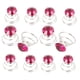 thumbnail image 1 of TEHAUX 12Ud Pasadores De En Espiral De Metal Con Rosados Para Fiesta Y, 1 of 6