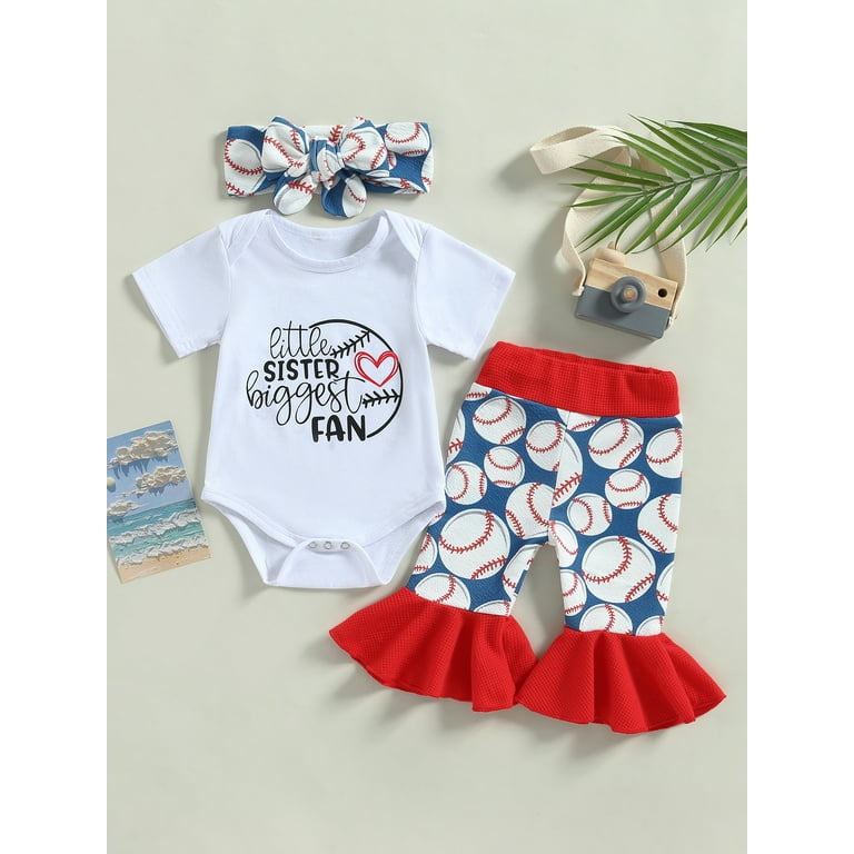 Baby girl shop baseball outfit