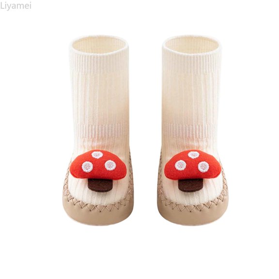 Liyamei Baby Socks And Shoes Newborn Floor Shoes Walking Shoes Walking Shoes Cartoon Mid Calf Soft Sole Shoes For Babies 0 24 Months Size 11