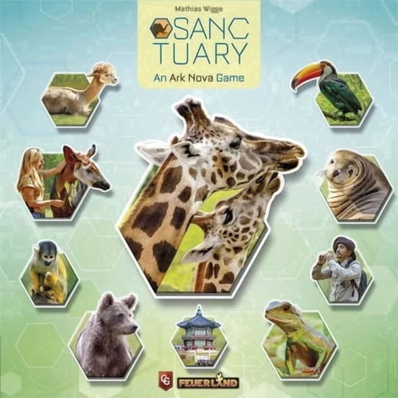 Capstone Games Sanctuary Strategy Board Game for 1-5 Players Medium Complexity