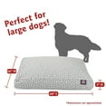 thumbnail image 3 of Majestic Pet | Towers Shredded Memory Foam Rectangle Pet Bed For Dogs, Removable Cover, Gray, Large, 3 of 6