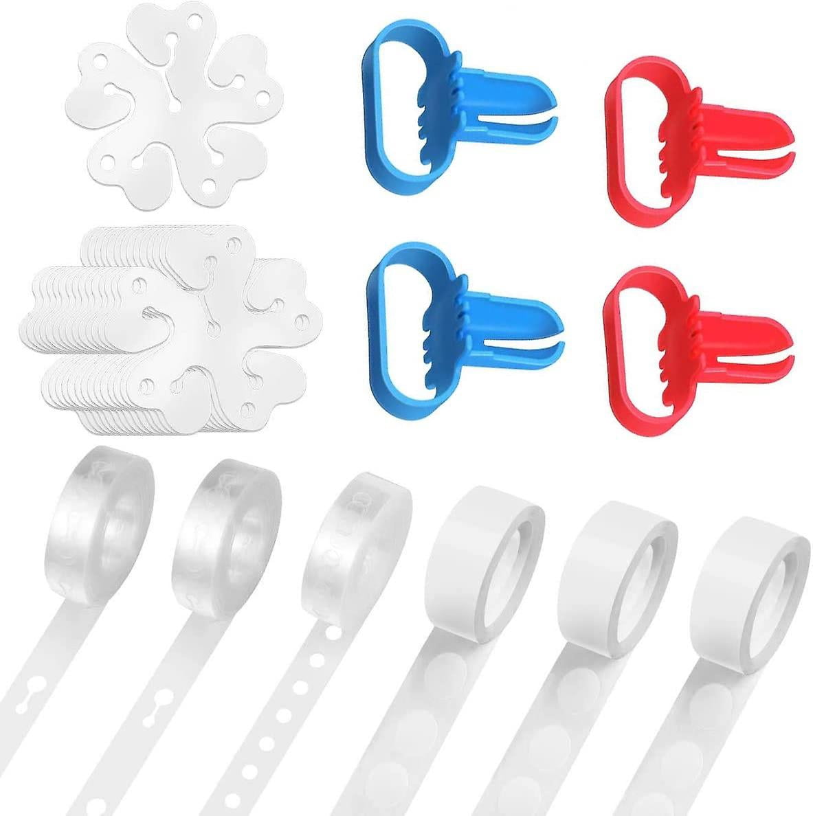 Juego De Cintas De Corona, Lazo Decorativo Y Cinta Surtida Para Coronas, Paquete De Cintas De Corona Con Clip Para Uso En Interiores Y Exteriores, Suministros De Primera Calidad Para Hacer