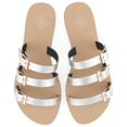 thumbnail image 7 of Gallery Seven Tri-Strap Slide Sandals for Women, 7 of 7