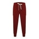 thumbnail image 5 of Pantalones largos para hombre, lisos, informales, con cintura elástica y bolsillos, deportivos, 5 of 6